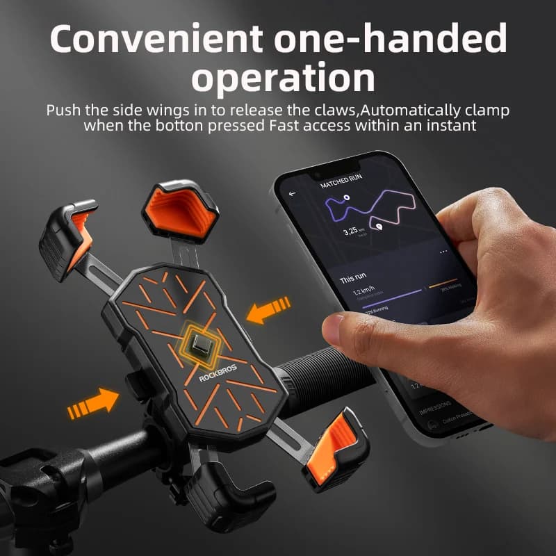 Supporto universale per telefono bici a 360 gradi