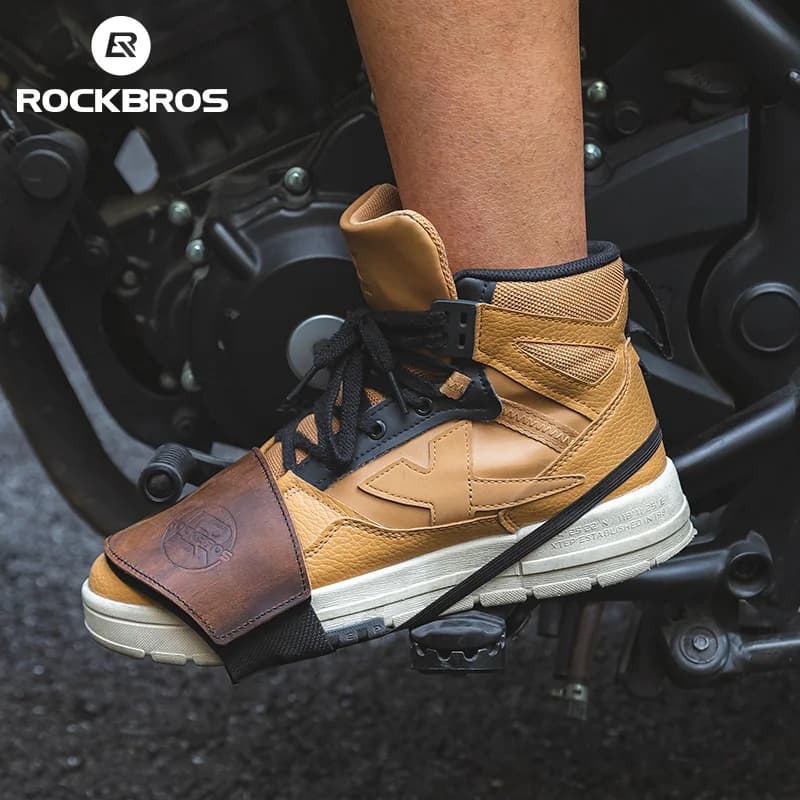 Proteggi Scarpa Moto Leva Cambio Gomma Antiscivolo