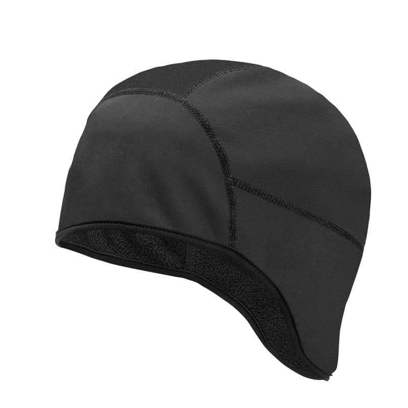 Cappello da Ciclismo Invernale in Pile Termico Antivento