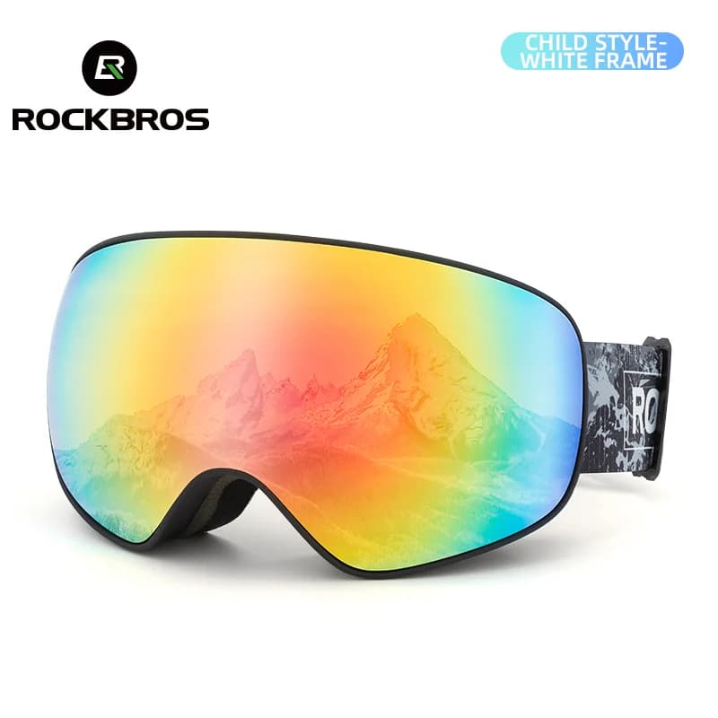Occhiali da sci e snowboard antivento e antiappannamento