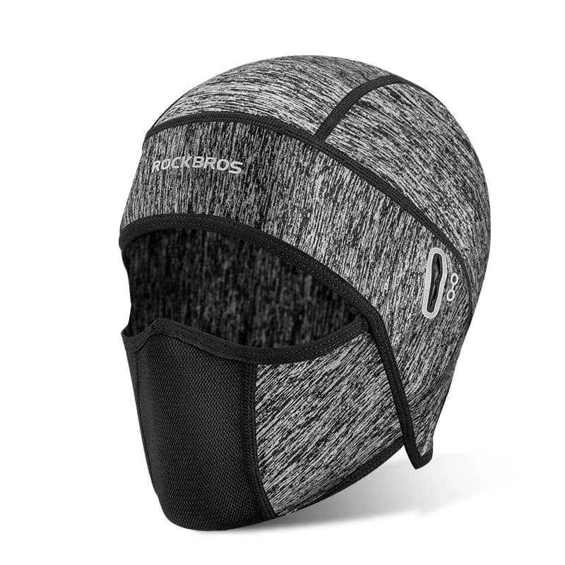 Cappellino ciclistico intero viso traspirante in seta ghiaccio