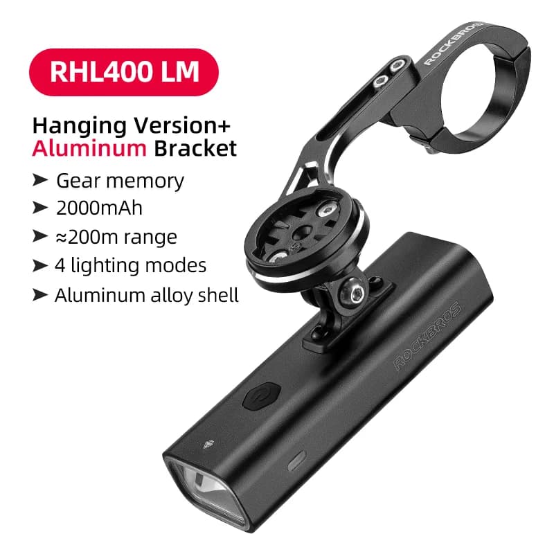 Luce anteriore LED per bici Type-C IPX6