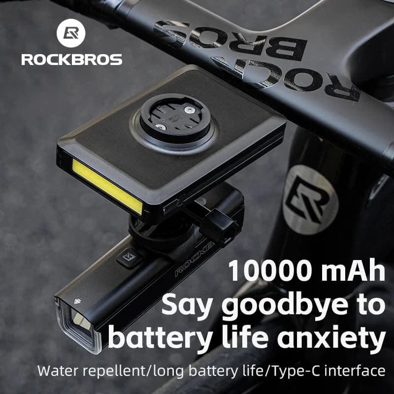 Luce Anteriore per Bicicletta Ricaricabile USB da 5000mAh