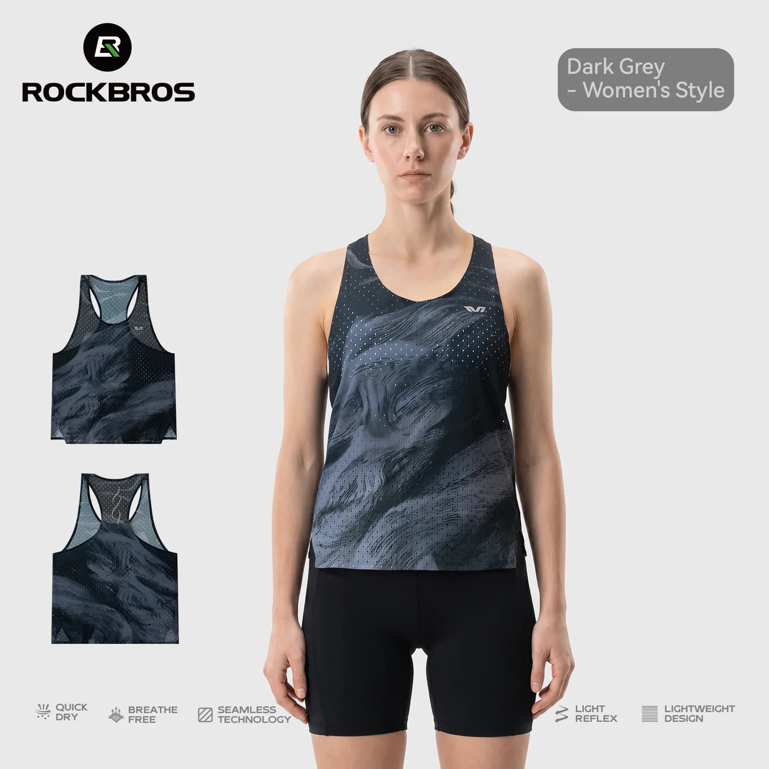 Gilet leggero traspirante per corsa e ciclismo