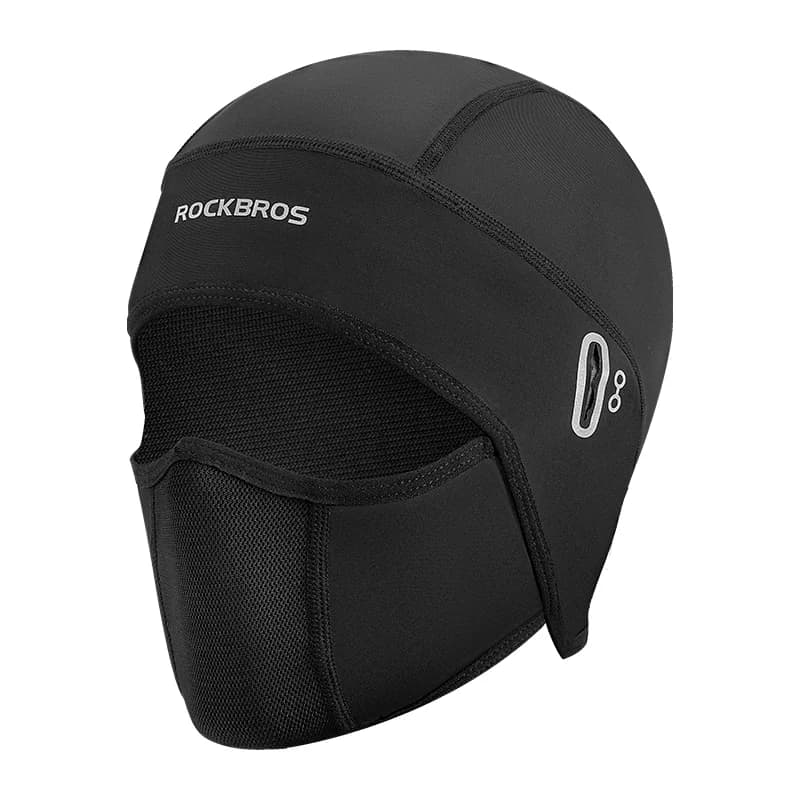 Cappellino ciclistico intero viso traspirante in seta ghiaccio