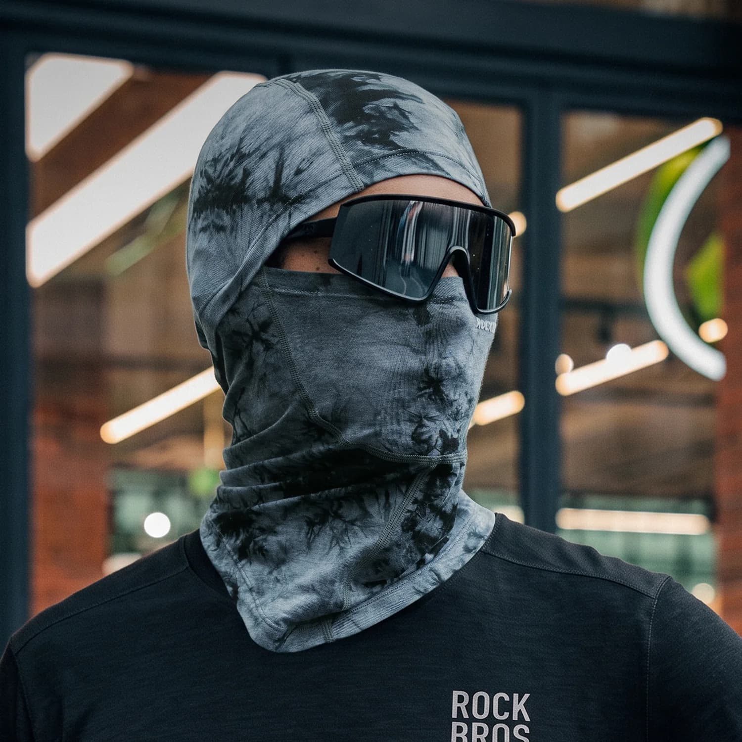 Maschera Facciale Ciclismo Invernale Antivento in Lyocell e Lana