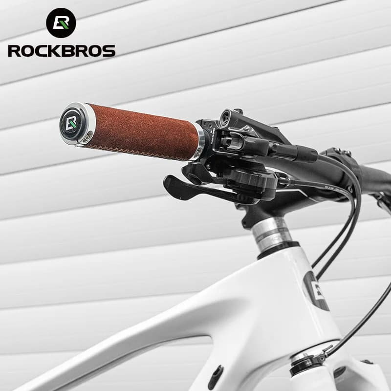 Manopole per manubrio bici in lega di alluminio con sistema Lock-On