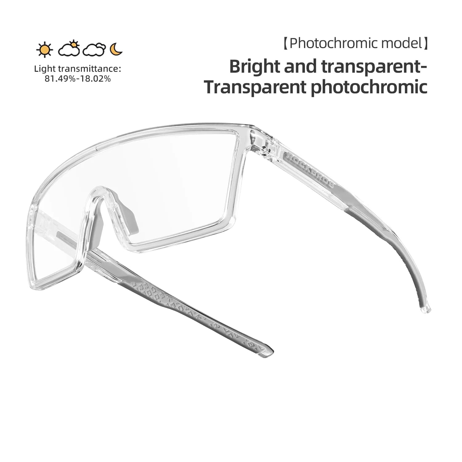 Occhiali da Ciclismo Polarizzati Fotocromatici antivento