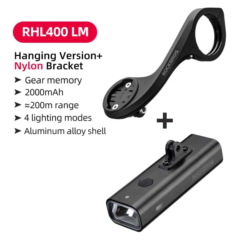 Luce anteriore LED per bici Type-C IPX6