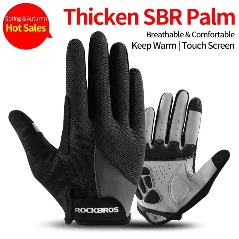 Guanti termici antivento touch screen per inverno