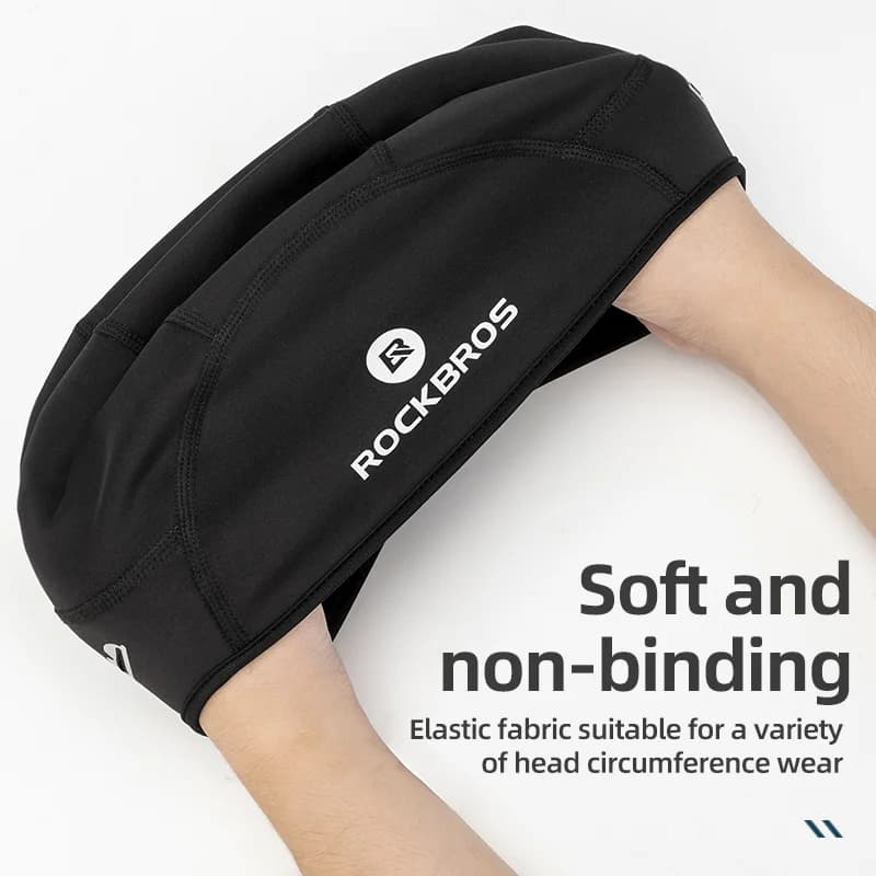 Cappello da Ciclismo Invernale in Pile Termico Antivento