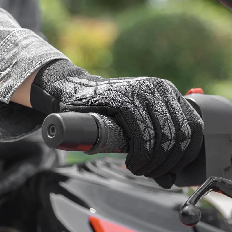 Guanti da ciclismo a dita intere traspiranti con touchscreen