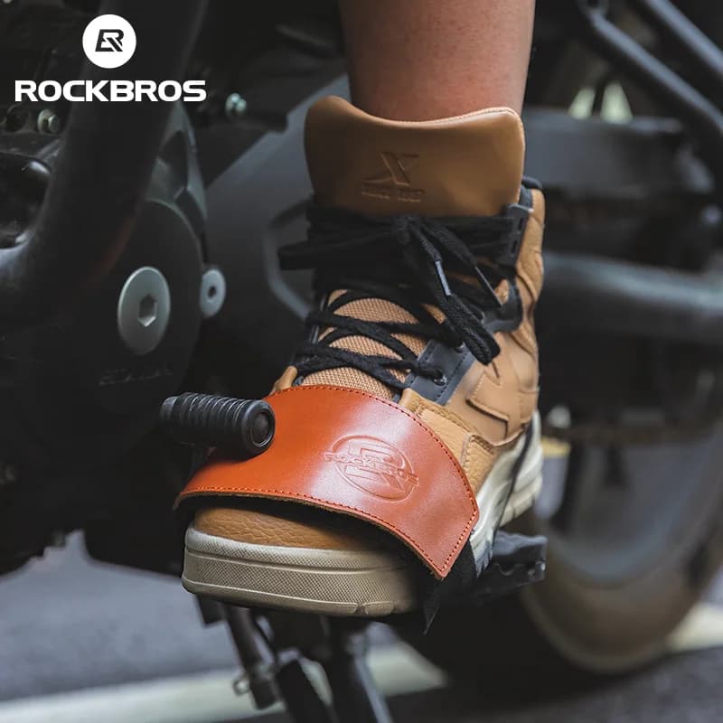 Proteggi Scarpa Moto Leva Cambio Gomma Antiscivolo