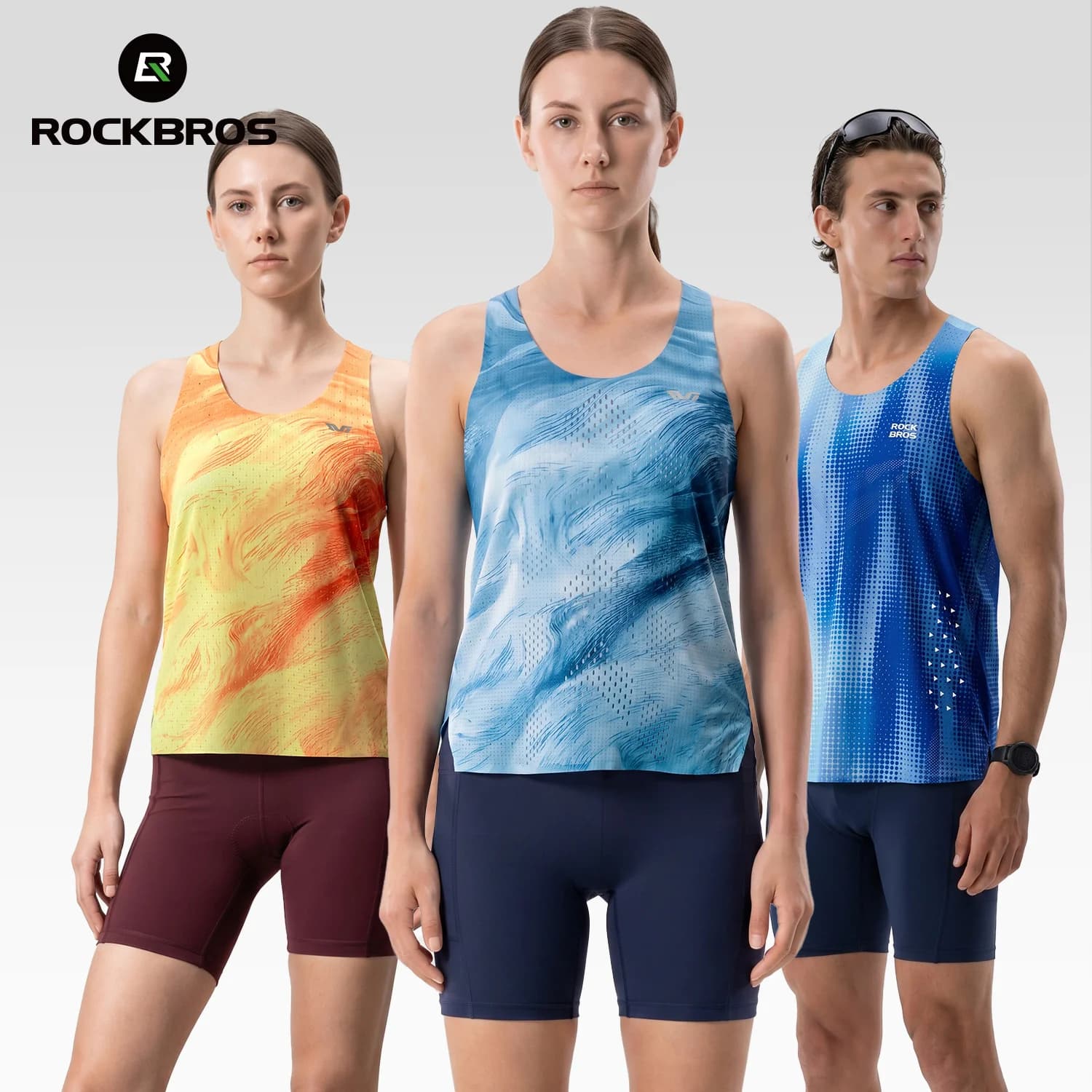 Gilet leggero traspirante per corsa e ciclismo
