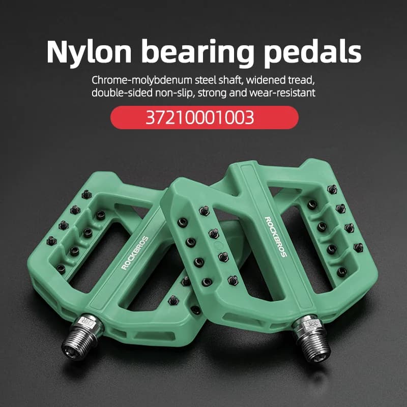 Pedali Piatti Ultraleggeri in Nylon Antiscivolo