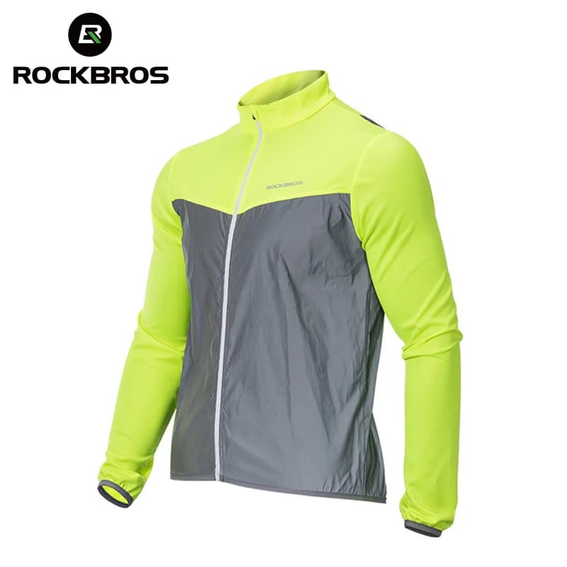Gilet da ciclismo antivento e traspirante senza maniche