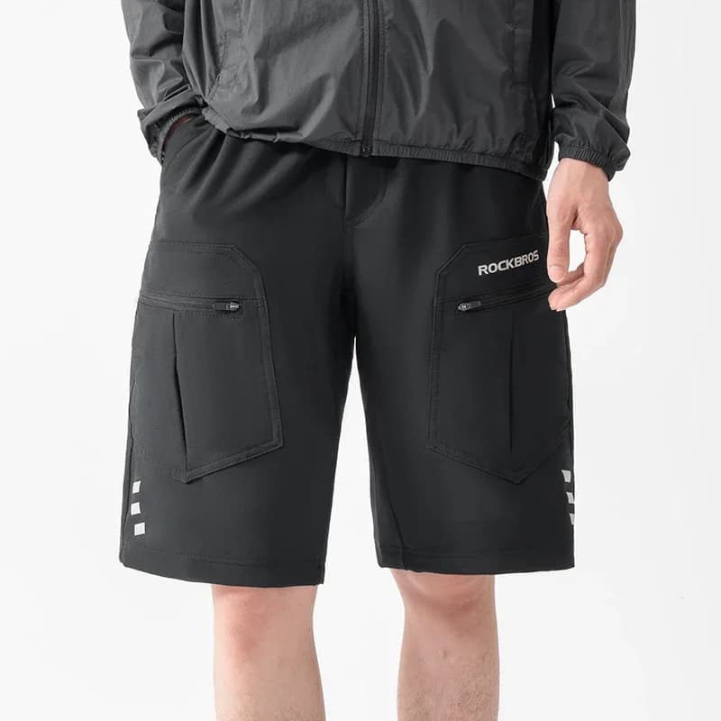 Pantaloni da Ciclismo Casual Traspiranti con Inserto in Gel