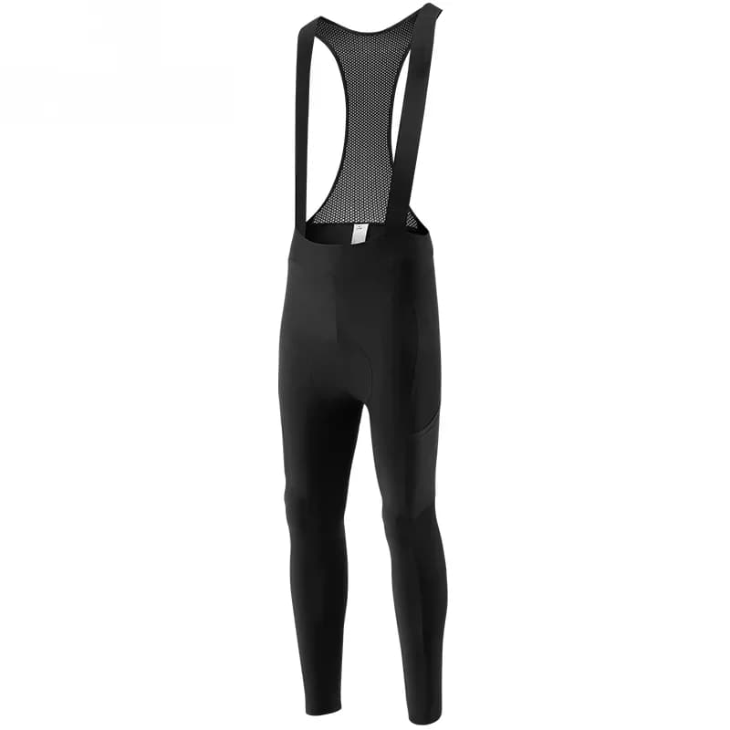 Pantaloni imbottiti in pile da ciclismo per inverno