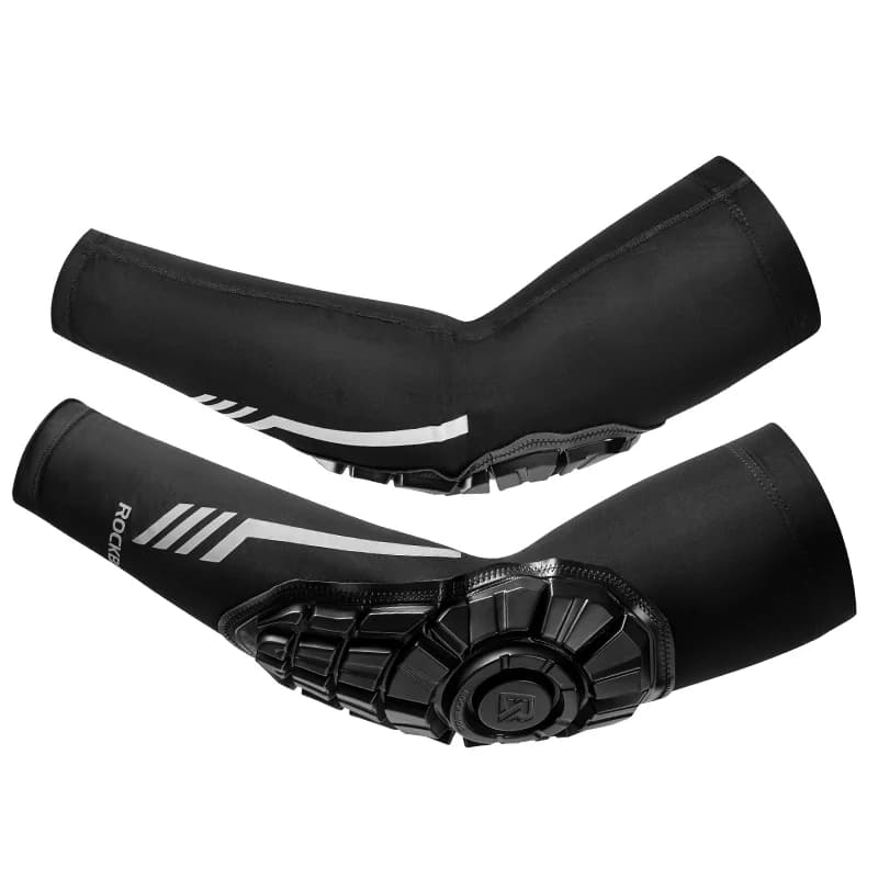 Gomitiere protettive estive in seta ghiaccio per ciclismo