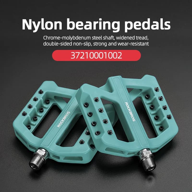 Pedali Piatti Ultraleggeri in Nylon Antiscivolo