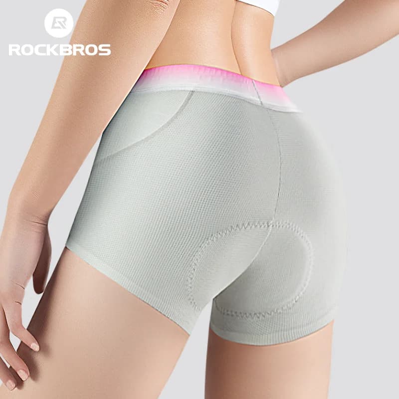 Fondello Donna Imbottito 3D Traspirante per Ciclismo