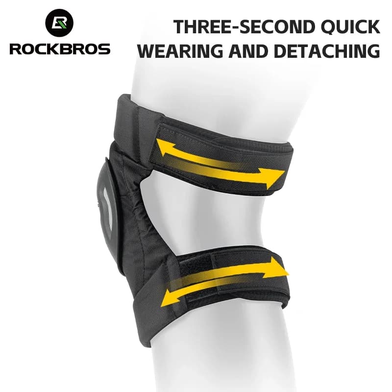 Ginocchiere Moto e Ciclismo Anticaduta Rifrangenti