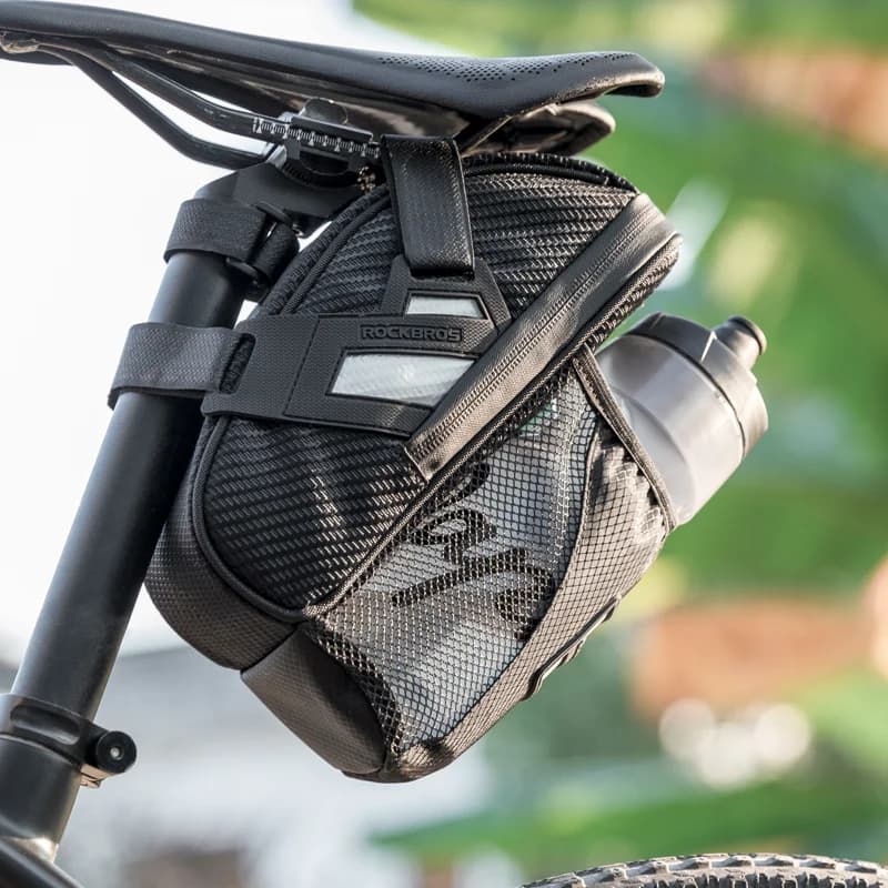 Borsa da sella riflettente per bicicletta